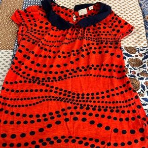 Anthropologie Postmark Cute Polka Dot Shirt Size Medium!